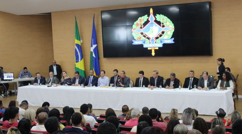 Sintero participa de audiência na ALE/RO sobre melhoria no Ensino Público de Rondônia