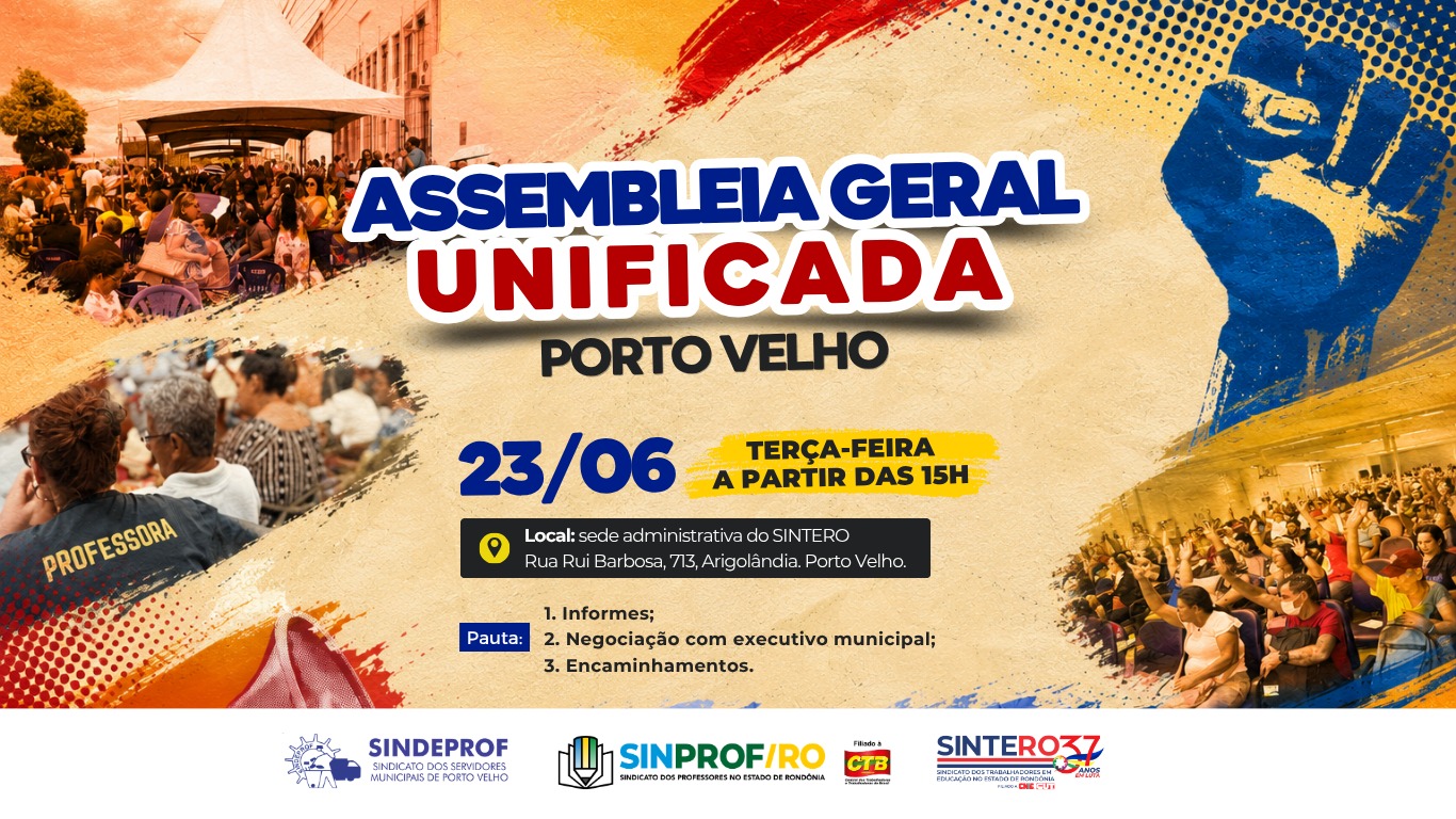 CONVOCAÇÃO ASSEMBLEIA GERAL UNIFICADA