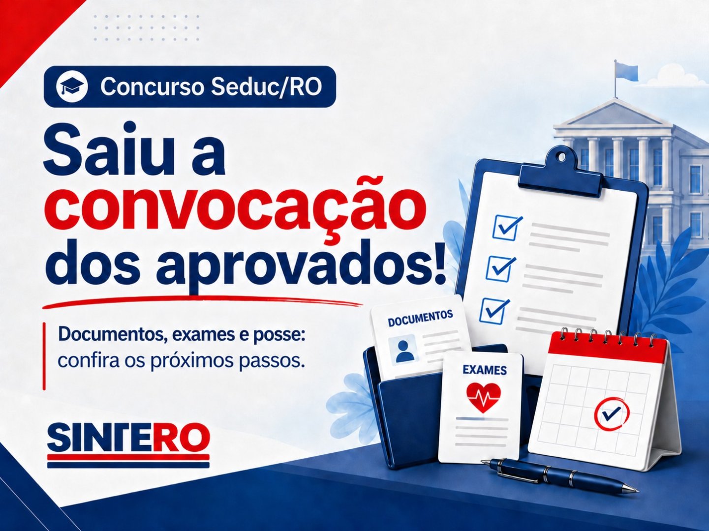 Edital de convocação da Seduc